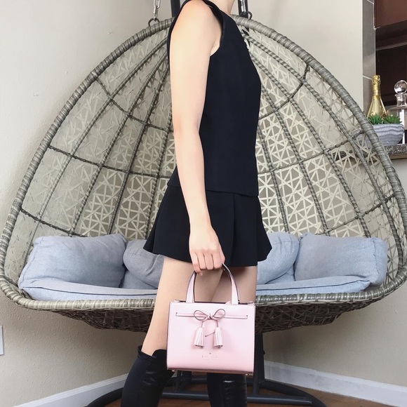 ❗FIRM❗️Kate Spade Hayes Leather Mini Satchel - Picture 8 of 8